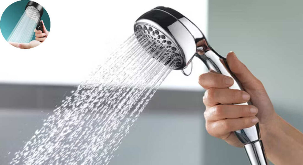 pressure boost shower head