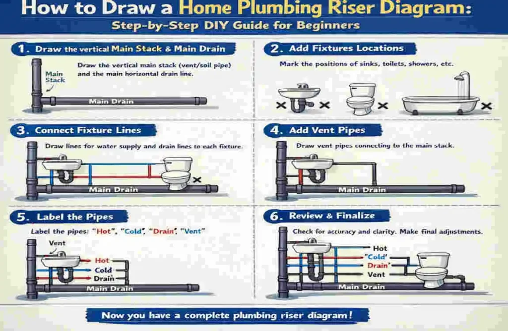 How to Draw a Home Plumbing Riser Diagram: Step-by-Step DIY Guide for Beginners