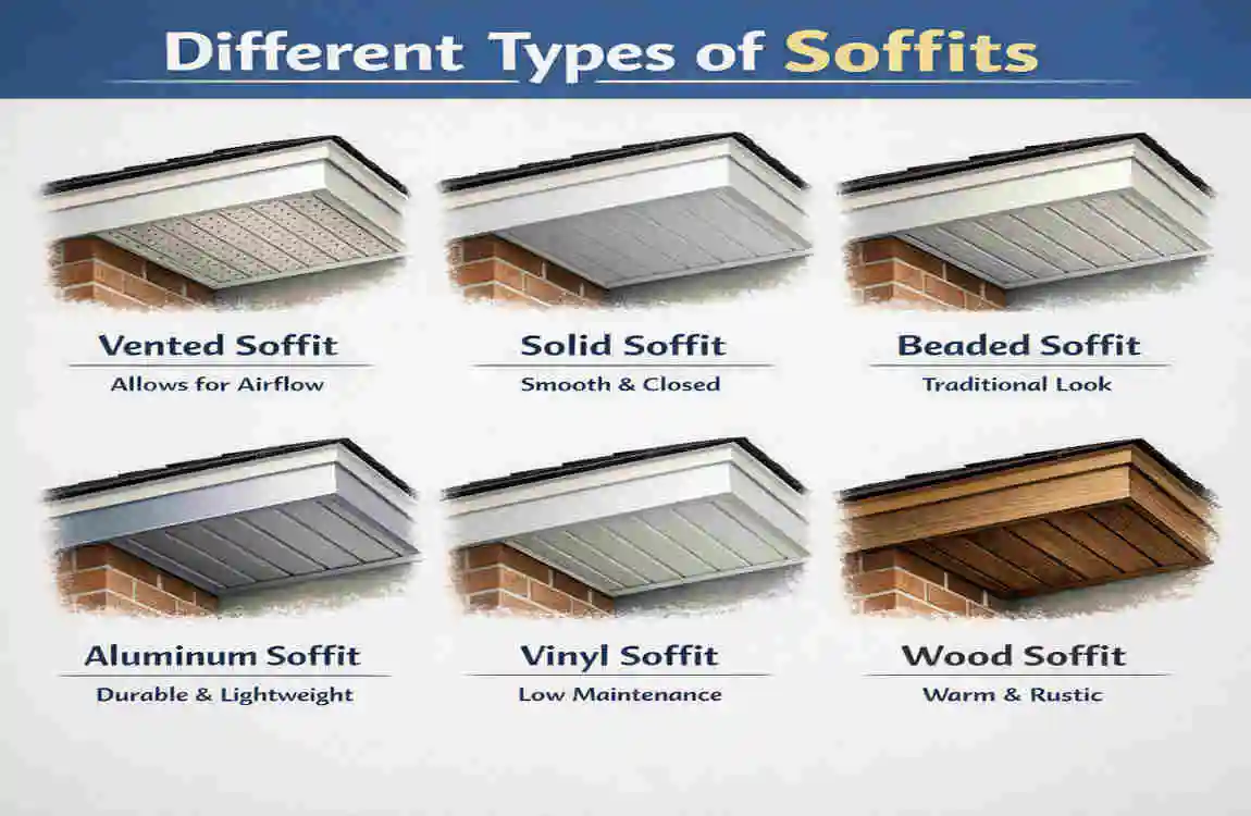 what is a soffit on a house roof