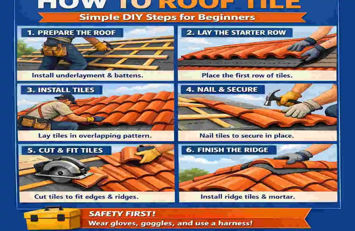 How to Roof Tile Your House: Simple DIY Steps for Lasting Protection