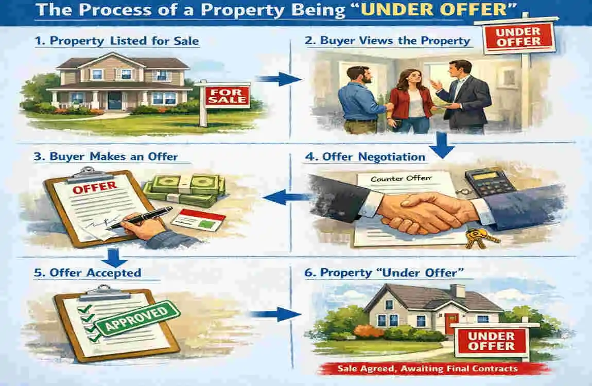 what does under offer mean on a house sale