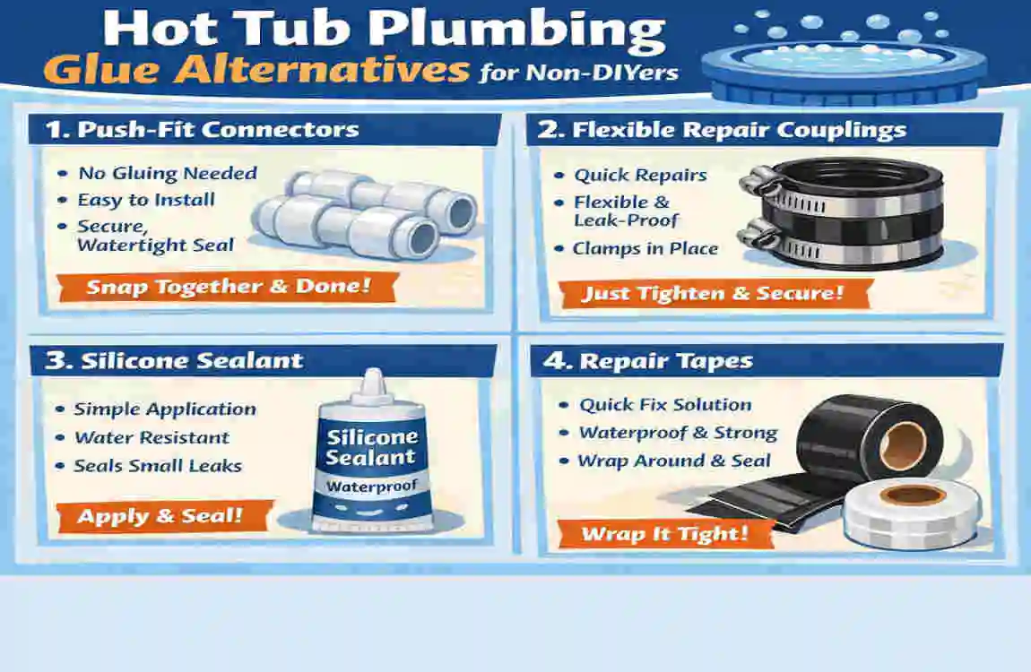 What Glue to Use on Hot Tub Home Plumbing: Best Leak-Proof Options for DIY Repairs