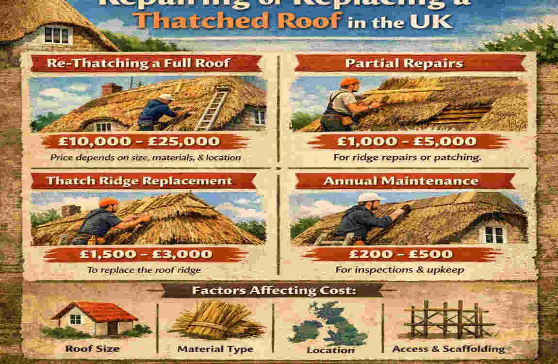 how long does a thatched house roof last uk