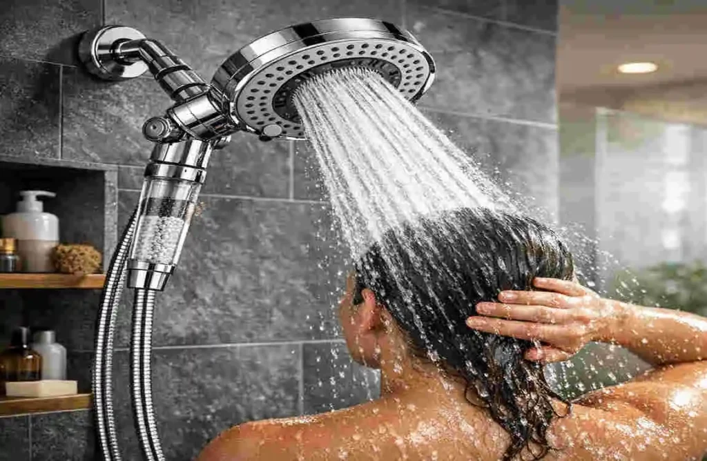 pressure boost shower head