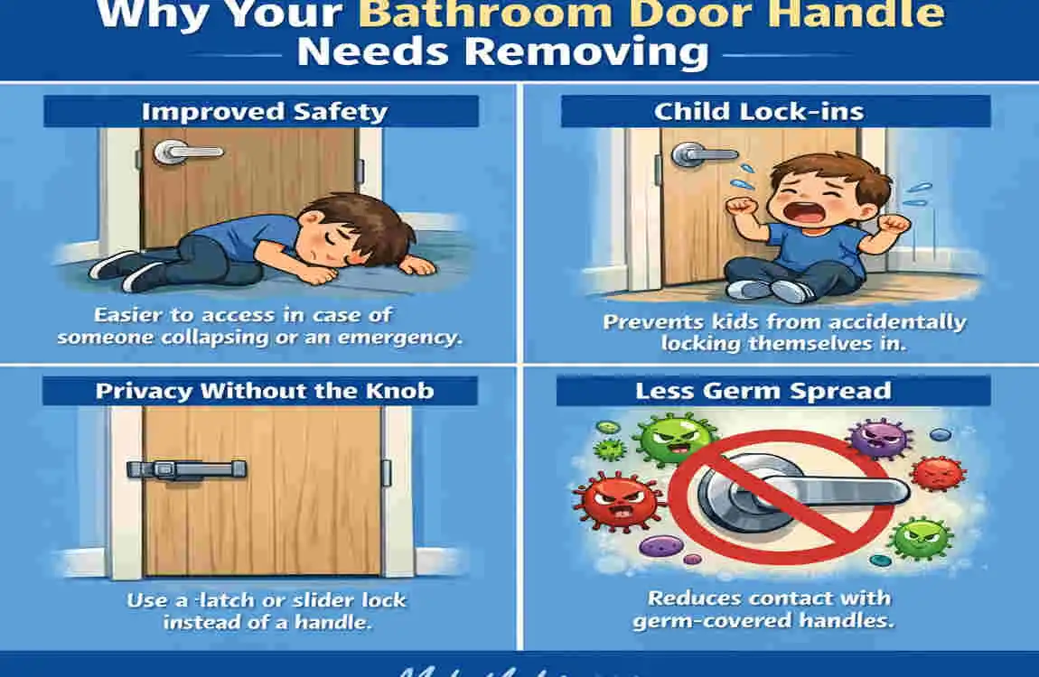 How to Remove Bathroom Door Handle: Quick House DIY Fix