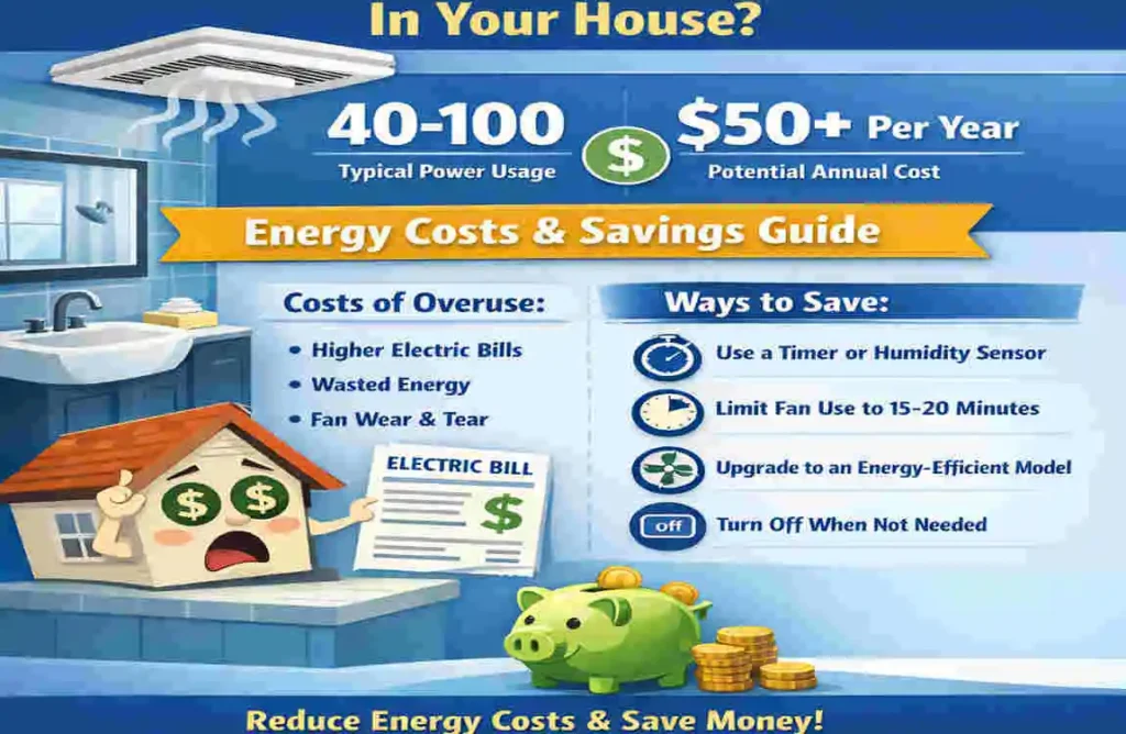 Do Bathroom Fans Use a Lot of Electricity?