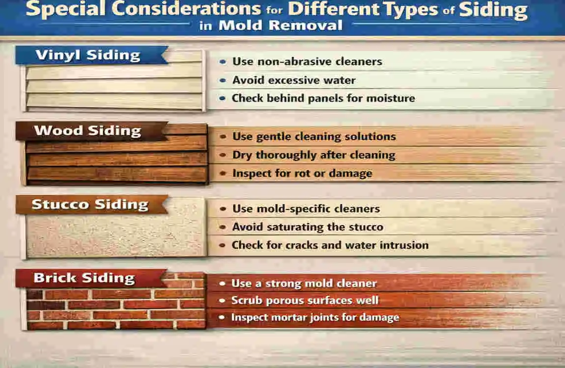 How to Remove Mold from House Siding