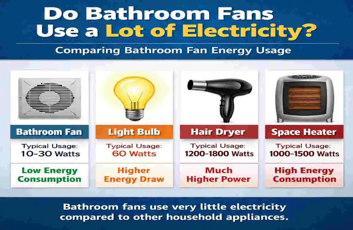 Do Bathroom Fans Use a Lot of Electricity?