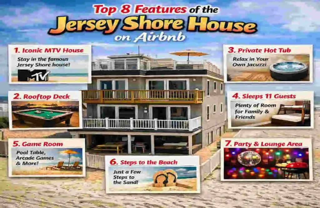is the jersey shore house on airbnb