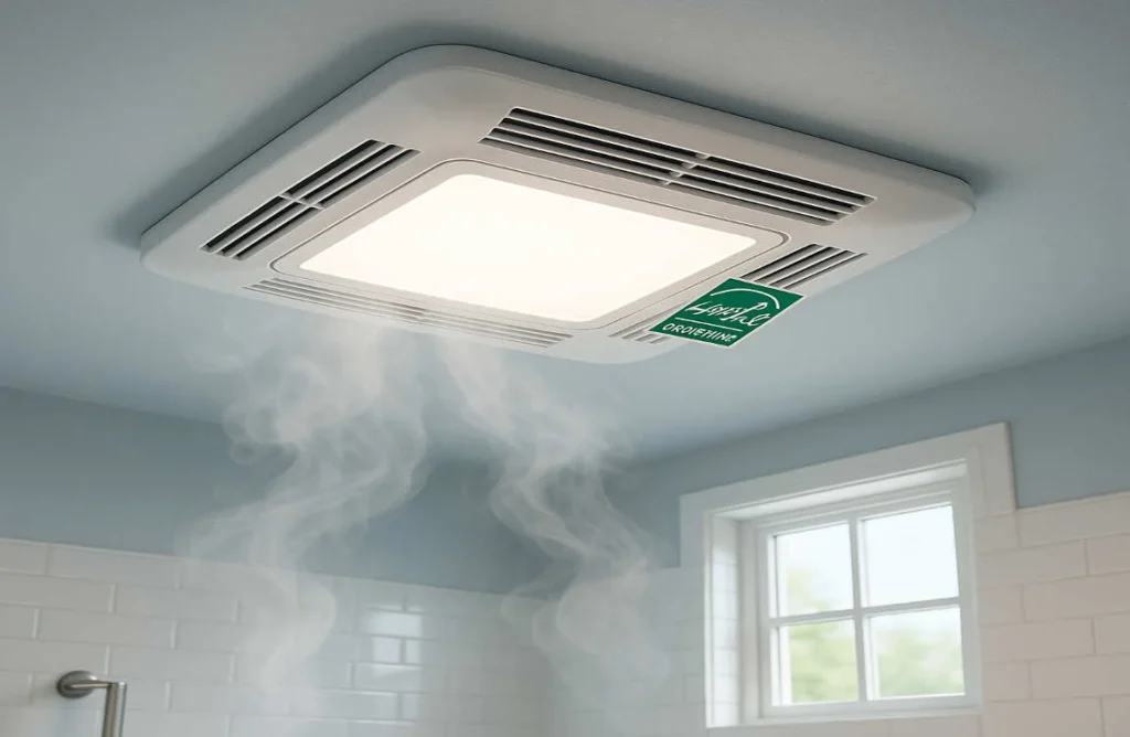 do bathroom fans use a lot of electricity