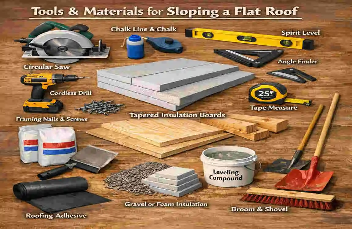 How to Slope a Flat Roof on Your House: Easy DIY Guide
