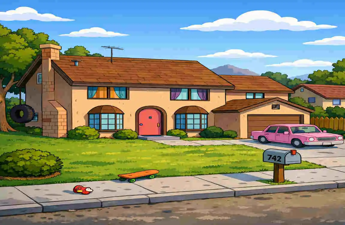 Inside the Real-Life Simpsons House: Stunning Interior Tour and Hidden Details