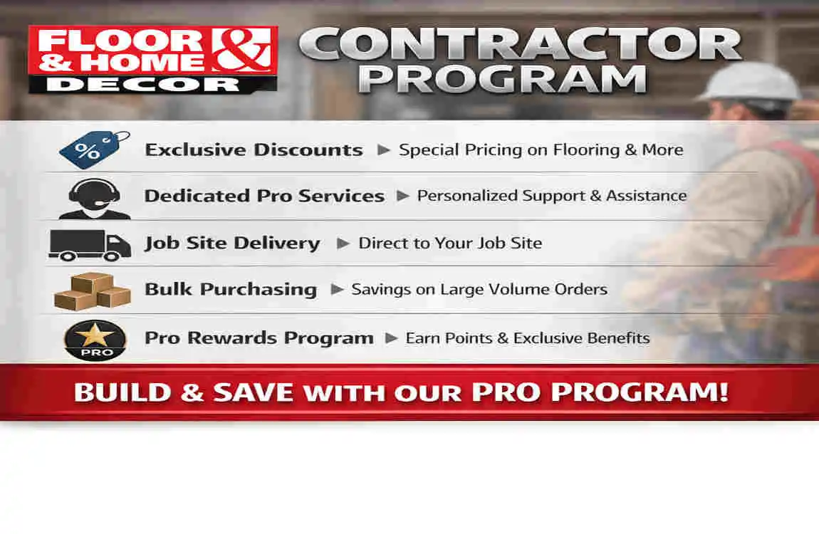 Floor & Home Decor Contractor Discounts: How to Score Them