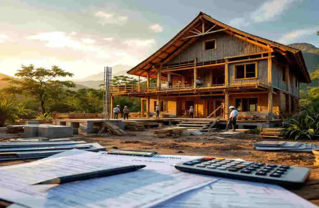 how much does it cost to build a house in laos