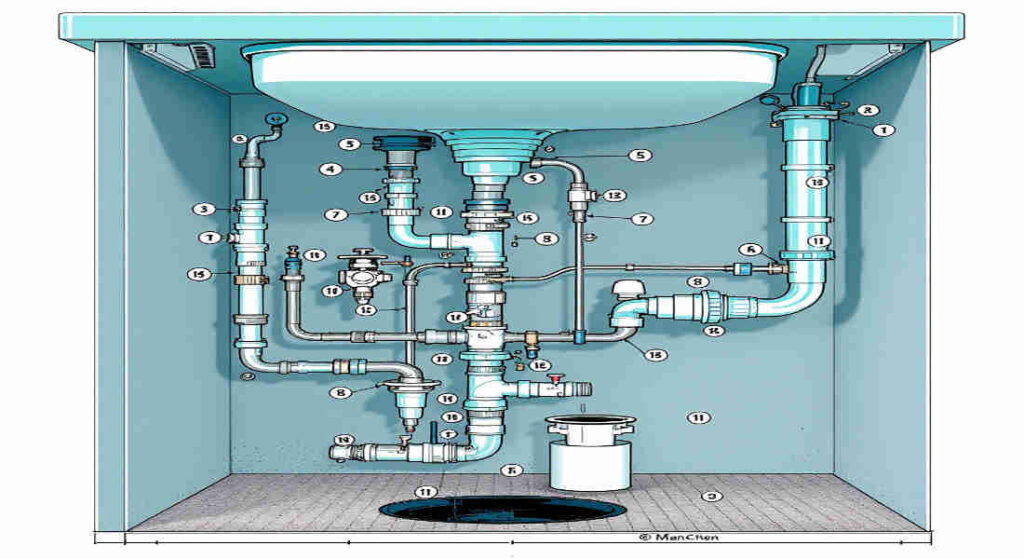 how to move house bathroom sink plumbing