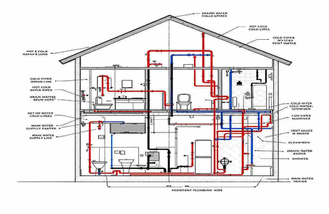 what is a riser diagram home plumbing