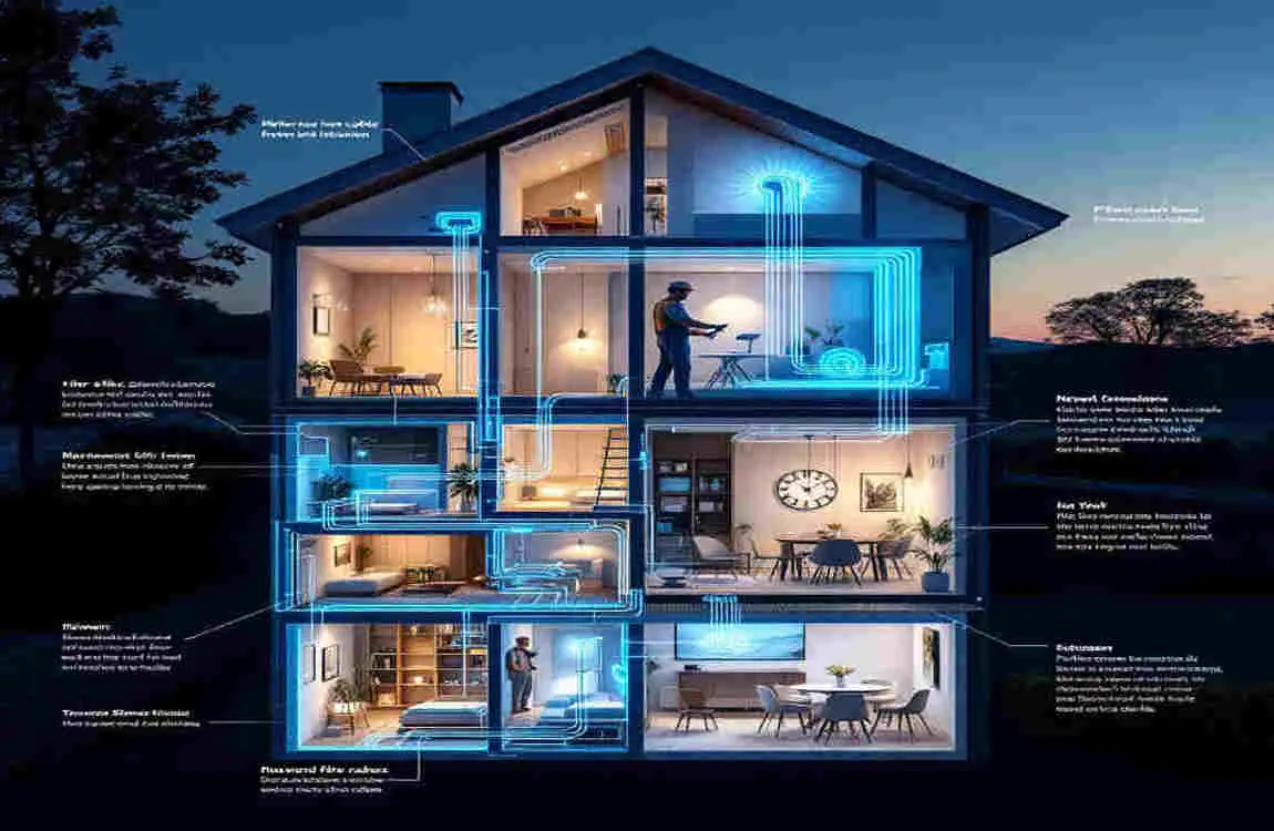 do i need to rewire my house for fiber optic?