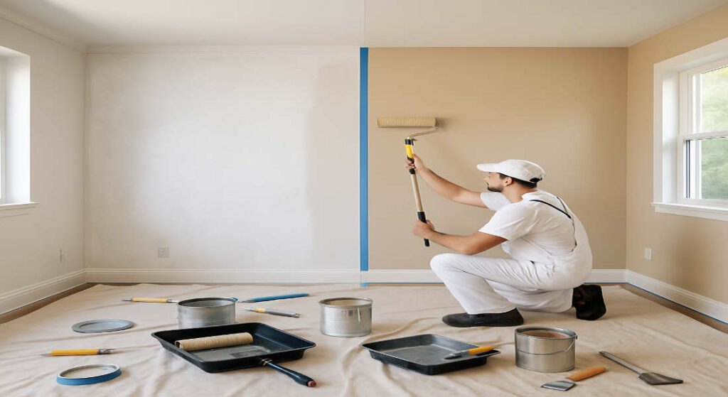 average cost to paint interior of house