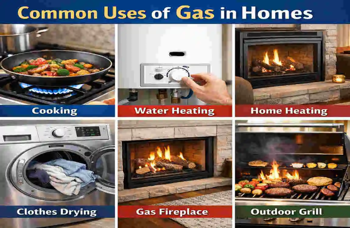 what is gas used for in apartments home
