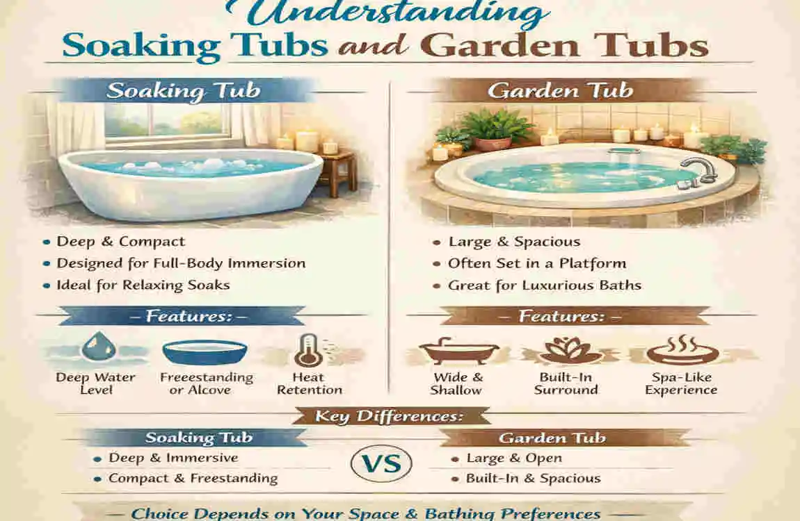 Soaking Tub vs Garden Tub: Which Wins for Your Dream Home Spa