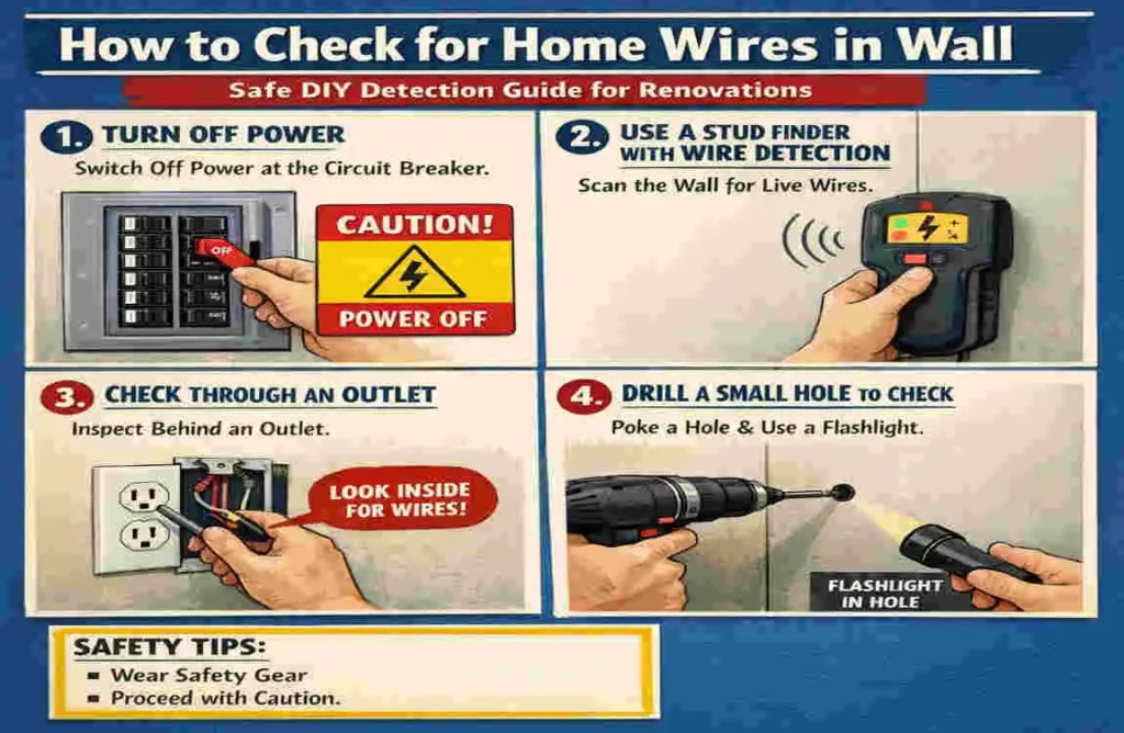How to Check for Home Wires in Wall: Safe DIY Detection Guide for Renovations