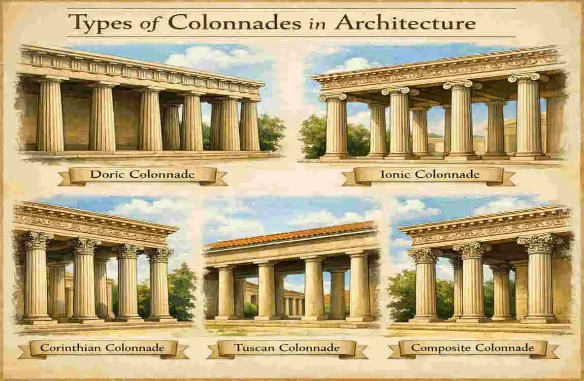 What Is a Colonnade in Architecture? Essential Guide with History and Modern House