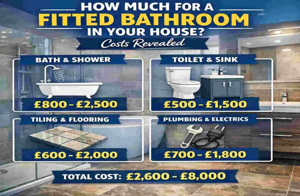 How Much for a Fitted Bathroom in Your House? Costs Revealed
