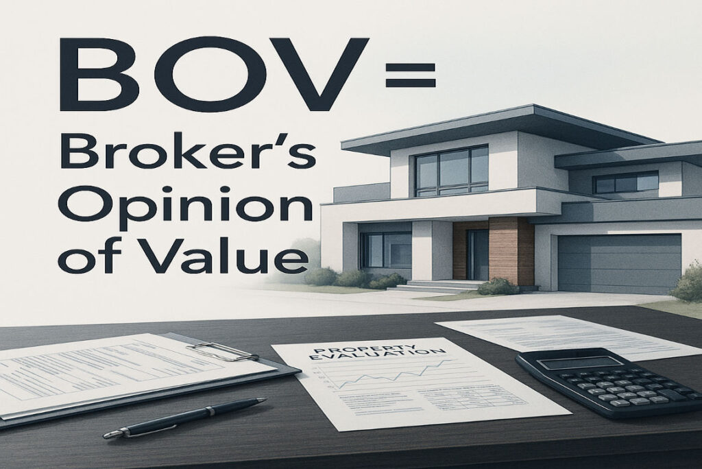 what does bov stand for in home real estate