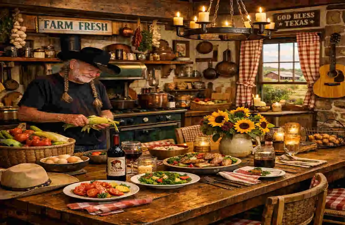 Inside Willie Nelson's Iconic House Interior: Tour of Rustic Texas Luxury