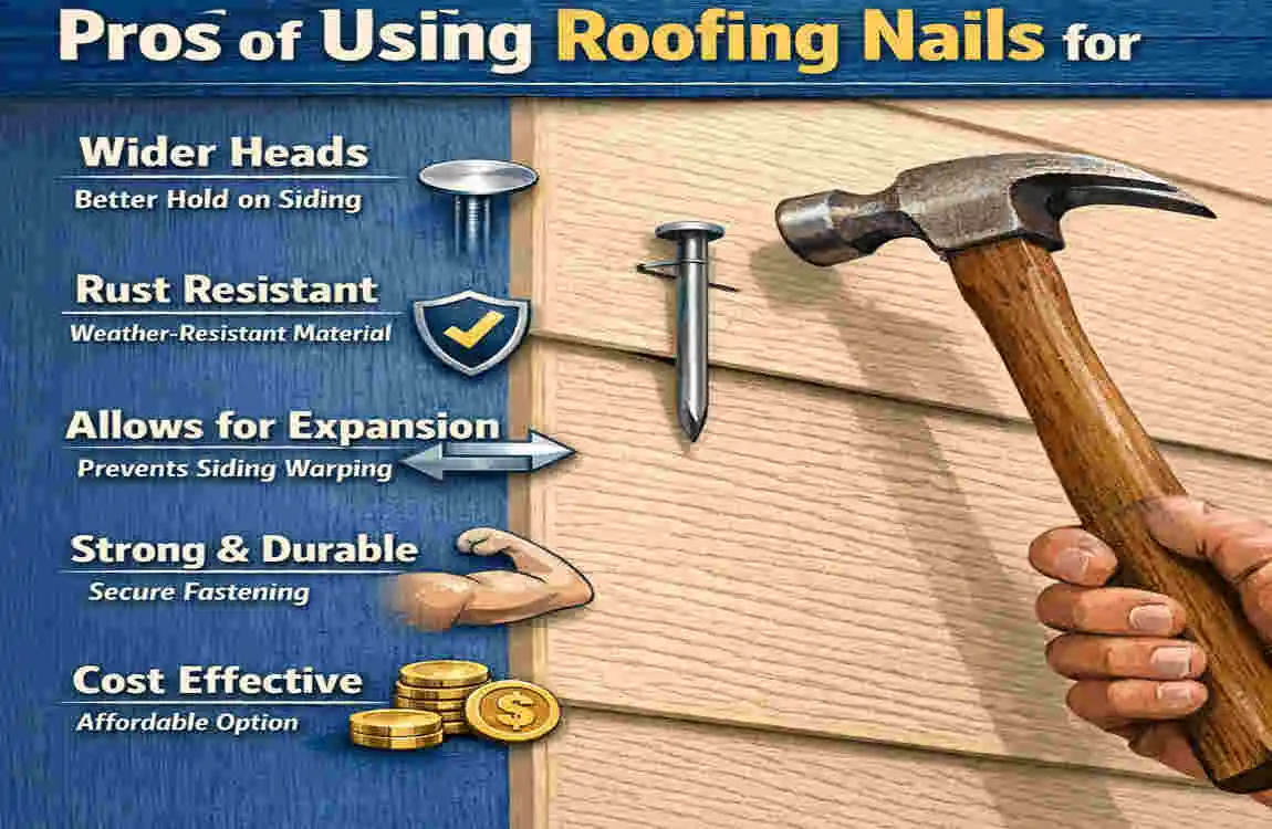 Can You Use House Roofing Nails for Siding? DIY Pros, Cons & Best Alternatives