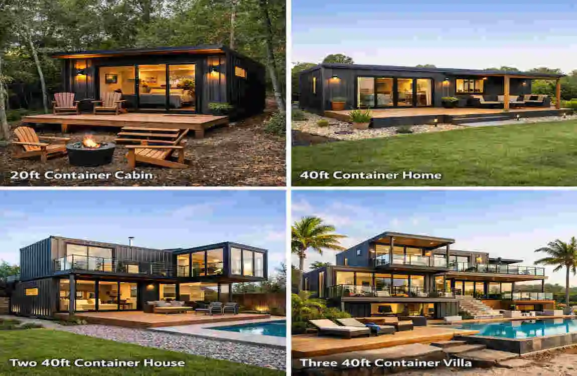 Ideal Shipping Container Size for House Builds