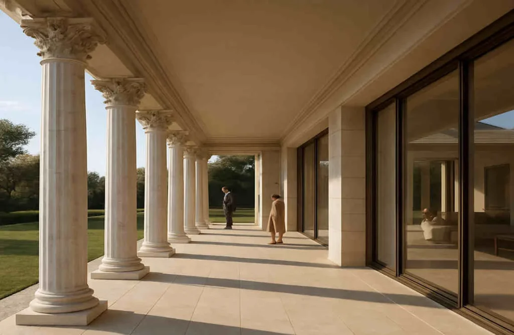what is a colonnade in architecture
