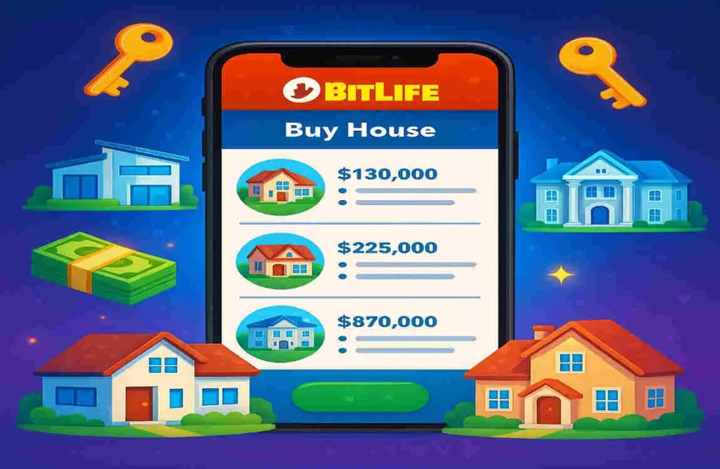 how to buy a house in bitlife
