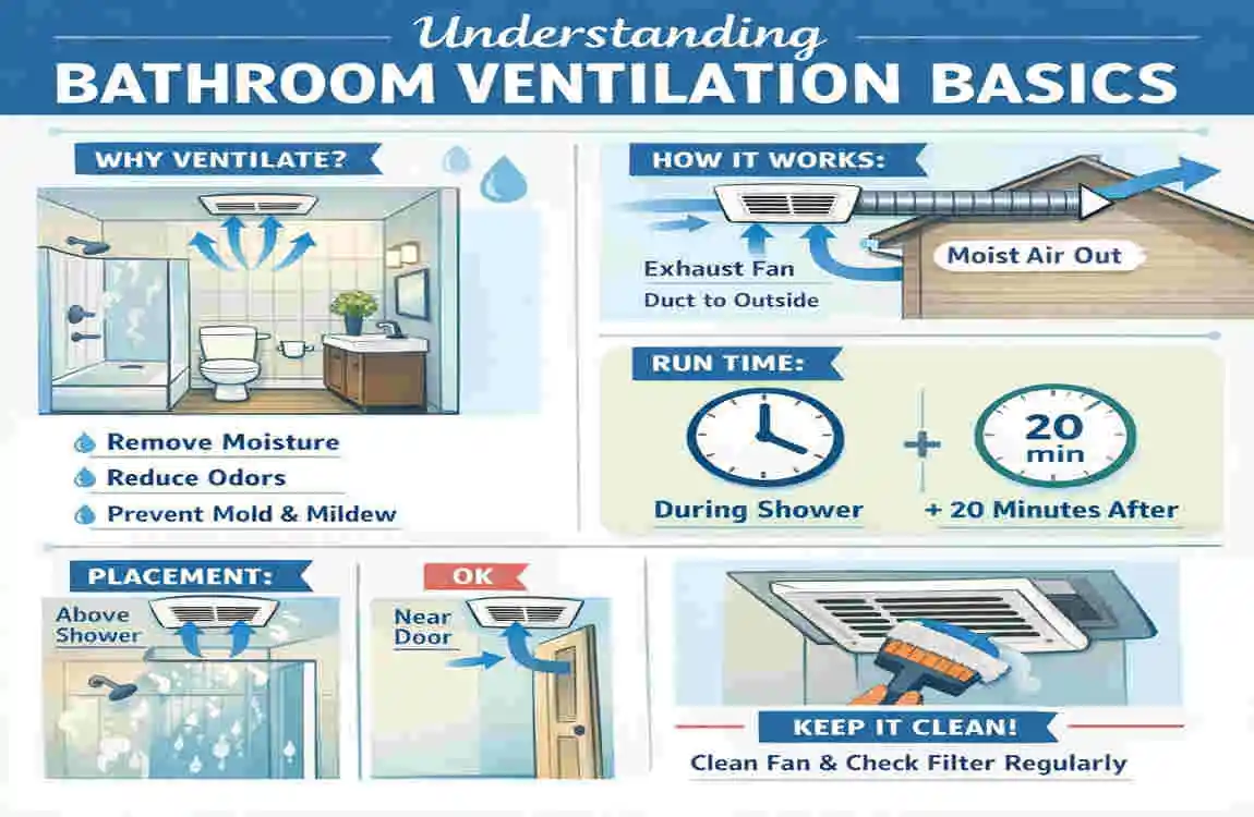 Where to Put Extractor Fan in Bathroom: House Ventilation Guide