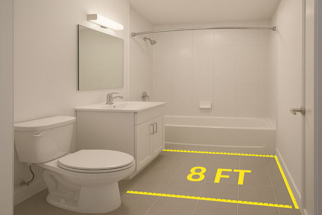 what is a 1.5 house bathroom