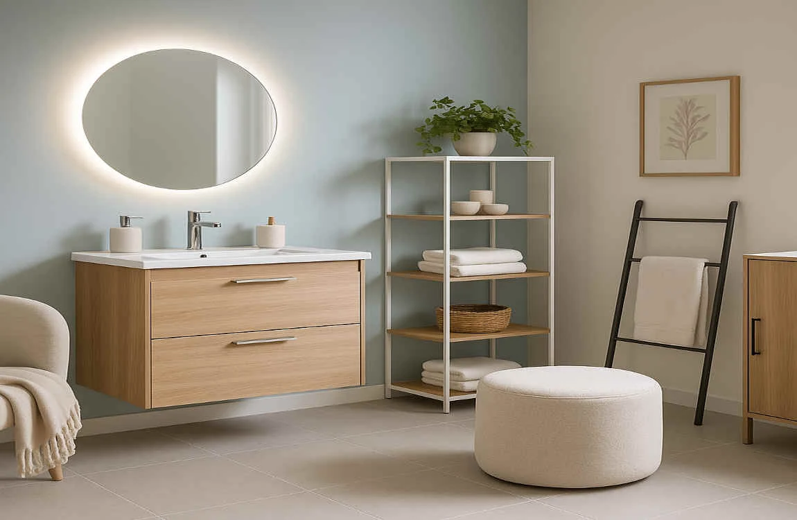 how to choose home furniture for a bathroom