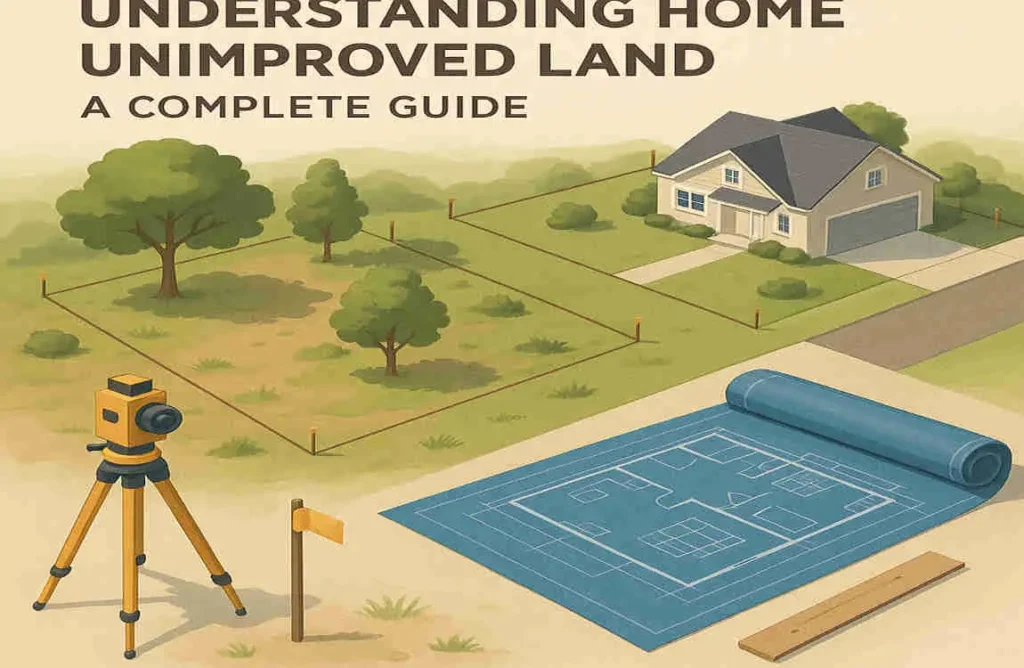 what does home unimproved land mean