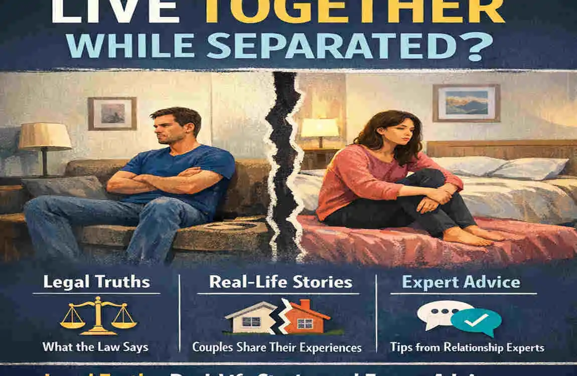 Can You Live Together While Separated? Legal Truths