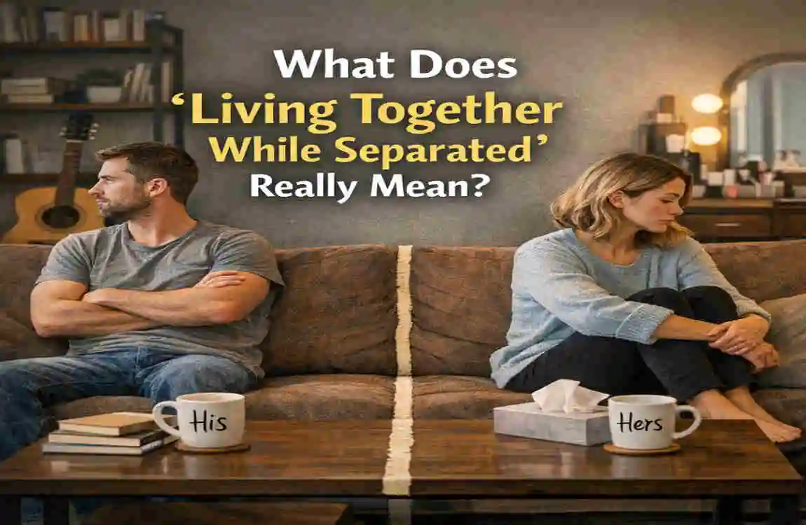 Can You Live Together While Separated? Legal Truths