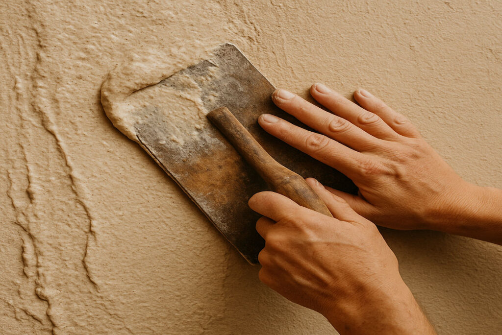 homemade plaster for walls
