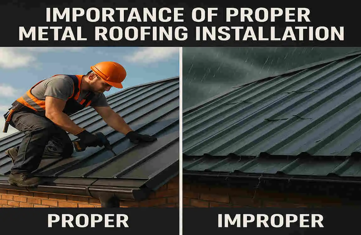 how to overlap home metal roofing lengthwise