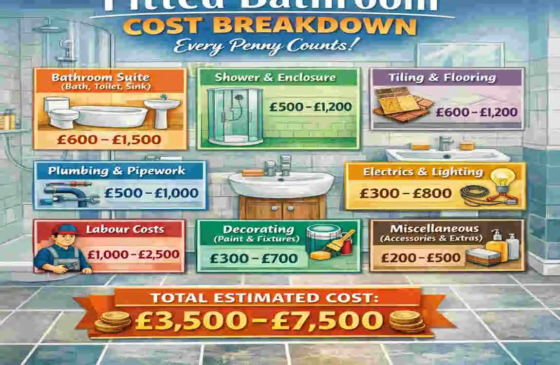 How Much for a Fitted Bathroom in Your House? Costs Revealed