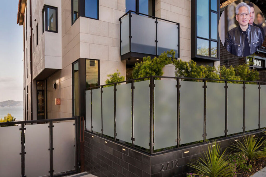 jensen huang house