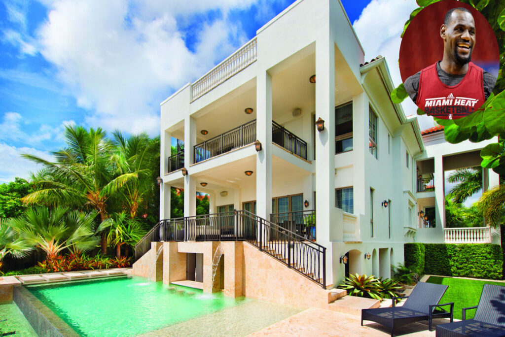 lebron house miami