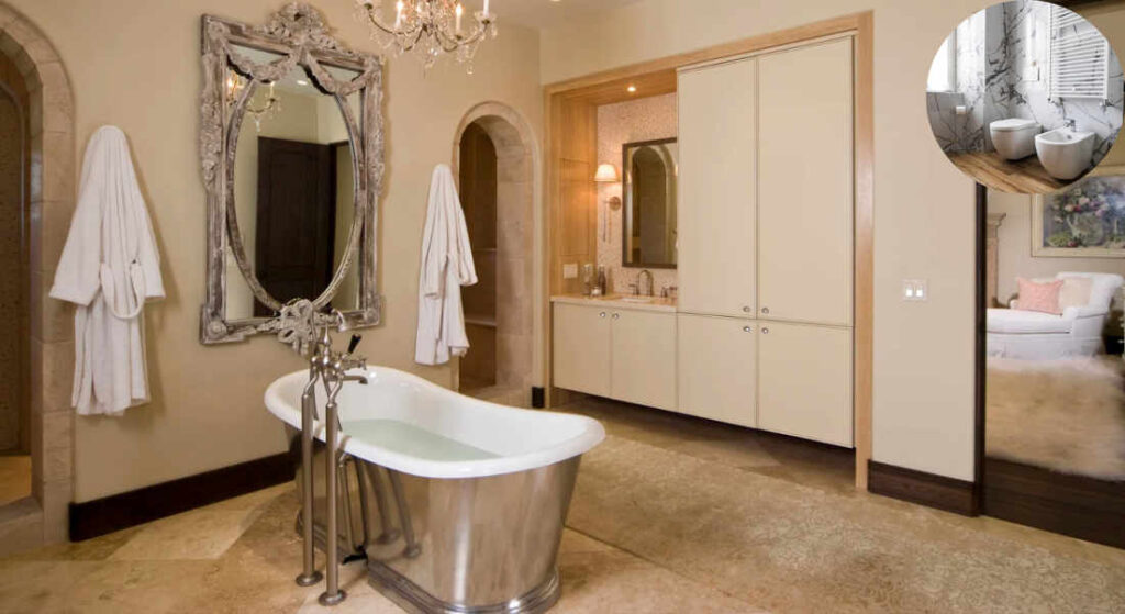 where is the bathroom in italian home