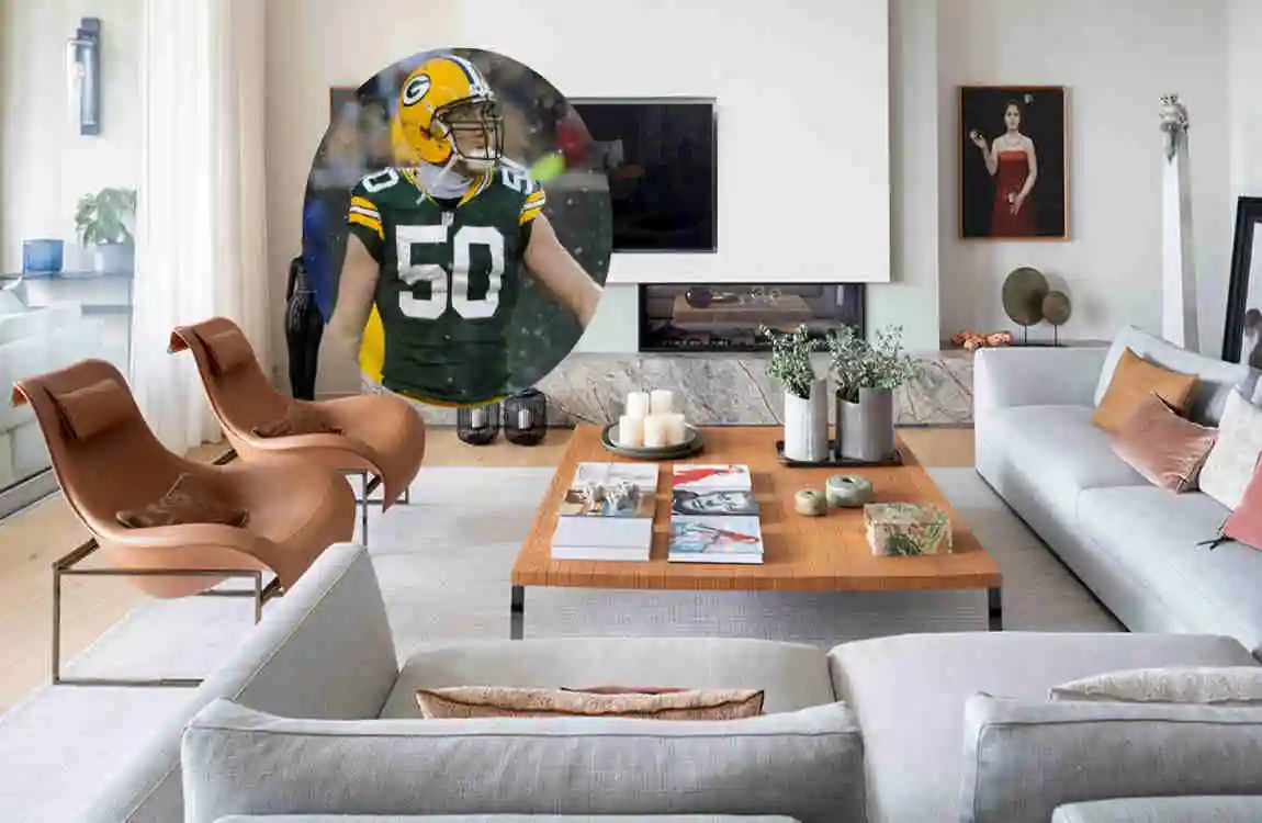 AJ Hawk's house