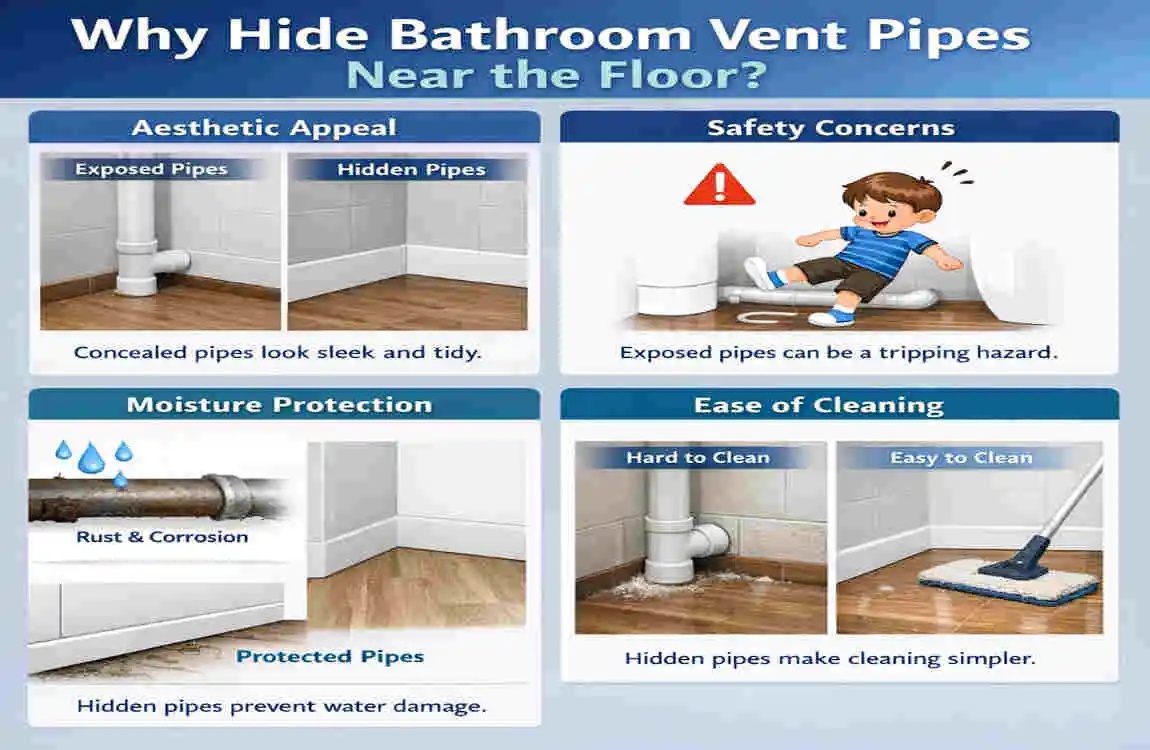 Hide Bathroom Vent Pipe on Floor House: 7 Clever Disguises