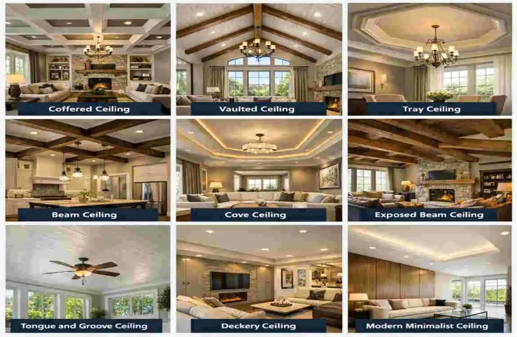 10 Stunning Types of House Ceilings to Elevate Your Design types of house ceilings