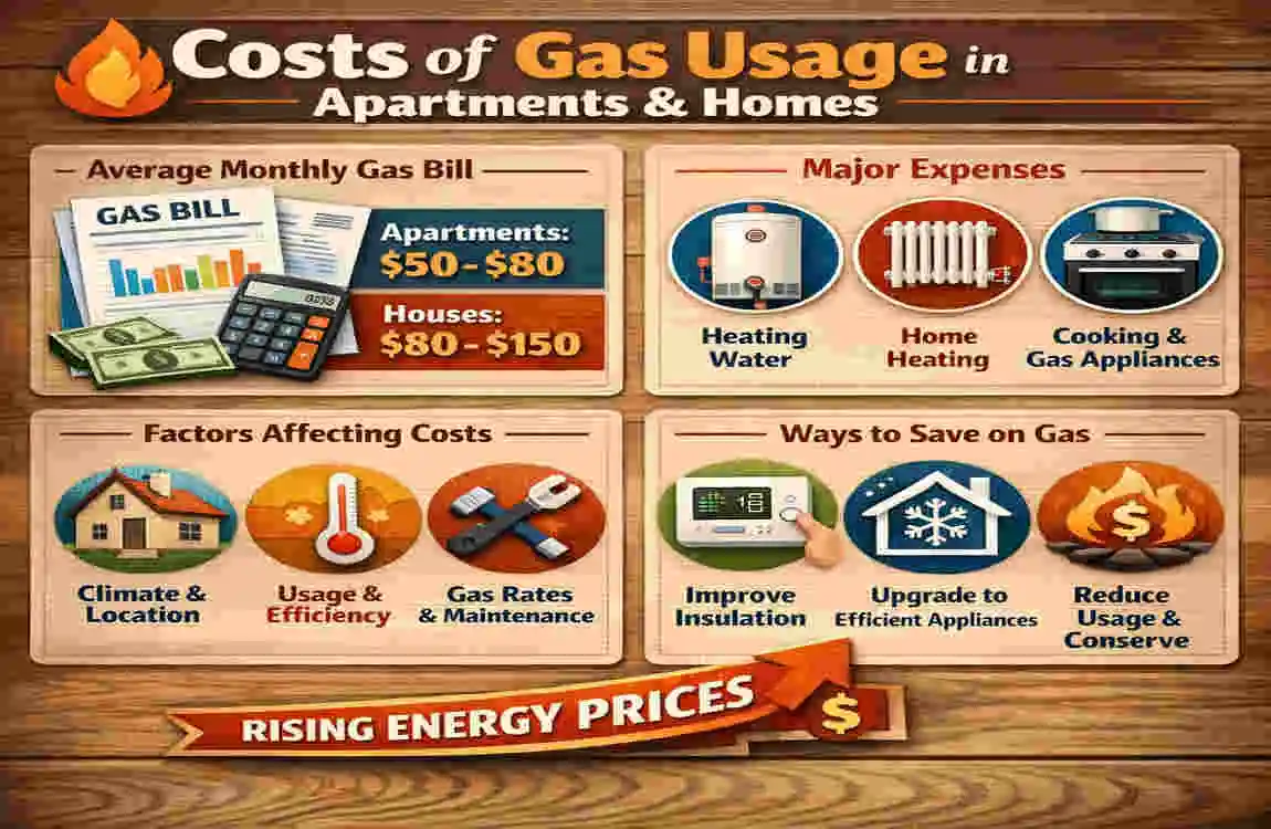 What Is Gas Used For in Apartments & Homes? Top 12 Uses, Costs & Smart Alternatives