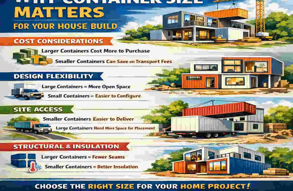Ideal Shipping Container Size for House Builds